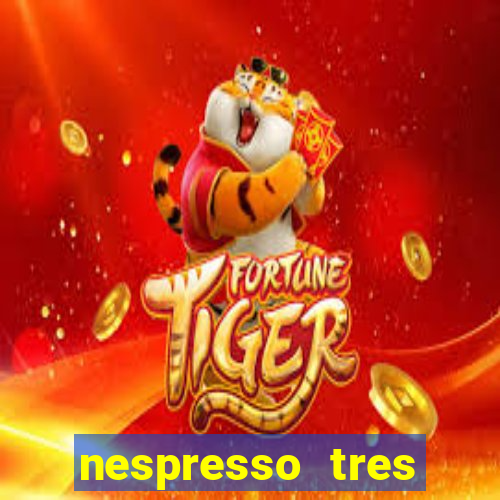 nespresso tres luzes piscando